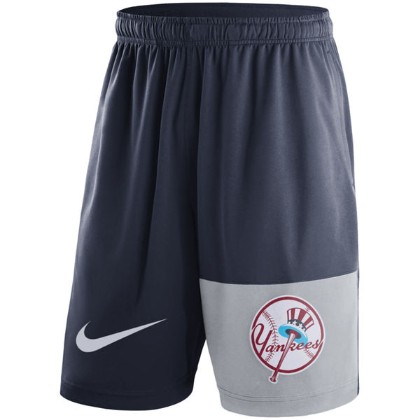 Men's New York Yankees Nike Navy Cooperstown Collection Dry Fly Shorts